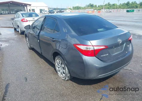 2015 Toyota Corolla Le z USA, uszkodzony, nr VIN 2T1BURHE5FC322794